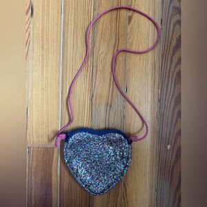Crewcuts Sequined Heart Purse